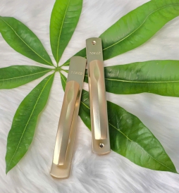 Tay nắm cửa đi- cong khuyết  (Champange) DOSICO D-04 (1)